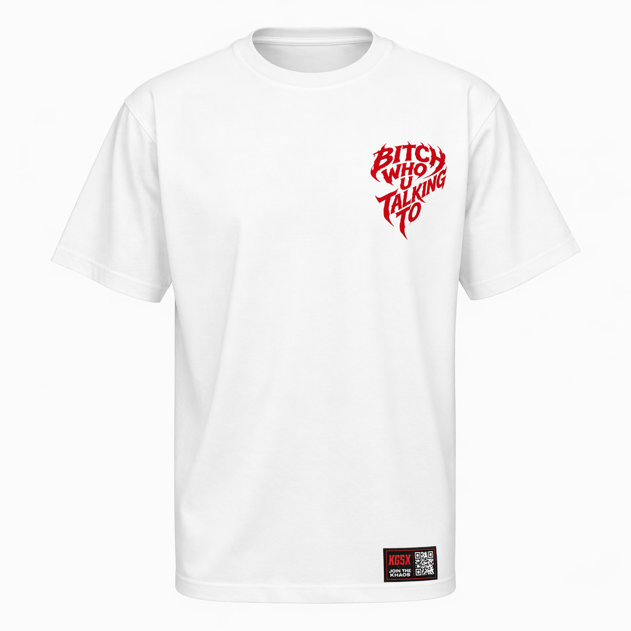P Collection - White T