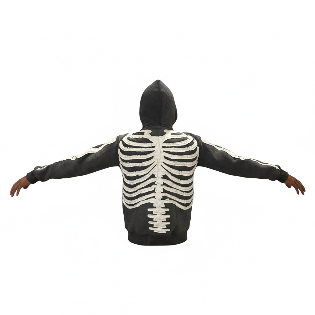 Bones Collection Skeleton Hoodie