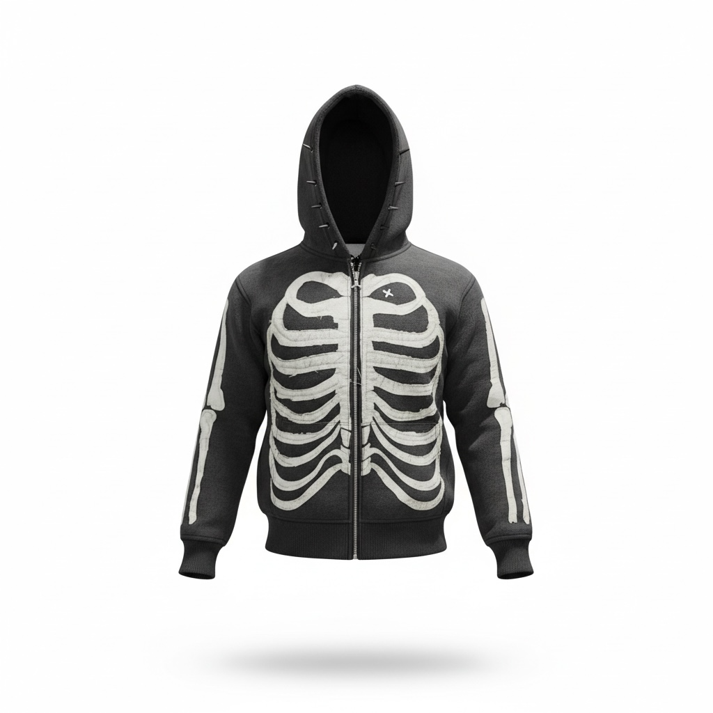 Bones Collection Skeleton Hoodie
