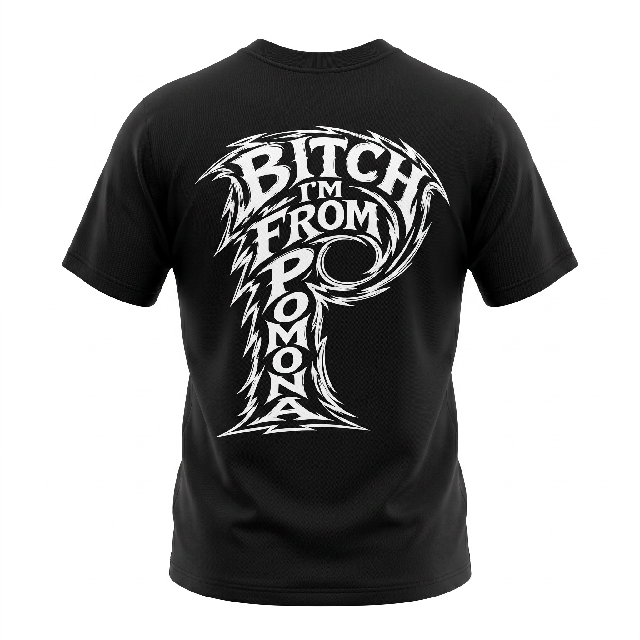 Black "Where You From" T-Shirt
